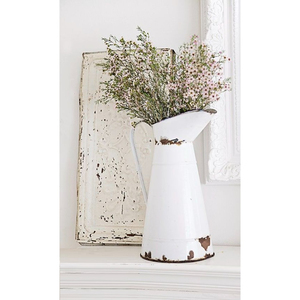 Jarra Decorativa de Metal con Diseño de Flores, Grande, Estilo Vintage, para Arreglos Florales en Bodas, Mesas, Hogar, Jardín y Oficina - Product Image 1