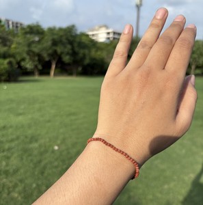 Wholesale Brown Sunstone Gemstone <b>Bead</b> <b>Bracelet</b> 925 Sterling Silver Adjustable Handmade Trendy Wedding & Party Gift Fine Jewelry - Product Image 1