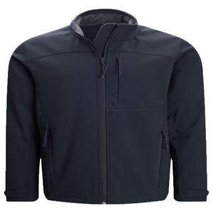 Chaqueta Softshell Ligera y Transpirable Unisex al por Mayor, Chaqueta Impermeable Tipo Parka para Exteriores con Cuello Alto y Logotipo Frontal 2026 - Product Image 1