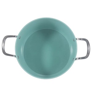 Hermosas Cacerolas Forjadas con Revestimiento Cerámico y Tapa de Vidrio, Bellamente Elaboradas por KHOOSI OVERSEAS - Product Image 5