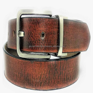 Ceinture en cuir de vache véritable pour hommes, haute qualité, mode décontractée, boucle ardillon en alliage, nouveau Style populaire, collection - Product Image 2
