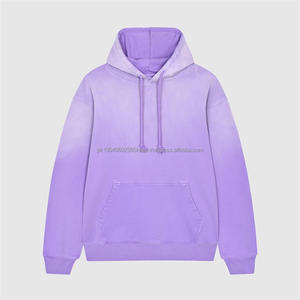 เสื้อฮู้ดดี้ลายมัดย้อม 420 กรัม สไตล์แฟชั่นสตรีท ไซส์ใหญ่ ผ้าฝ้าย 100% ซับในด้วยผ้าเทอร์รี่ สำหรับผู้ชายและผู้หญิง สวมใส่สบายๆ - Product Image 2