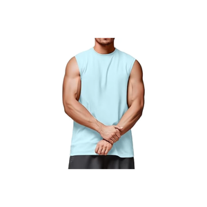เสื้อกล้ามวิ่งแห้งเร็วสำหรับผู้ชาย ผ้าสี่ทิศทาง ยืดหยุ่น ระบายอากาศได้ดี แบบไม่มีแขน - Product Image 6