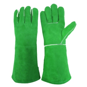 Gants de soudage en cuir de vachette pleine fleur, résistants à l'abrasion, antidérapants, certifiés CE, pour la protection personnelle et la sécurité au travail - Product Image 5