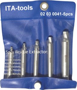 Twist Hex Design Rescue Extractor <b>Tool</b> - Product Image 3