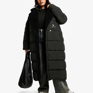 <b>Ladies</b> Puffer <b>Jacket</b> Winter Warm Hooded Padding Outdoor Fashion Windproof Solid Color <b>Lightweight</b> New Custom Logo <b>Jacket</b> Coat - Product Image 6