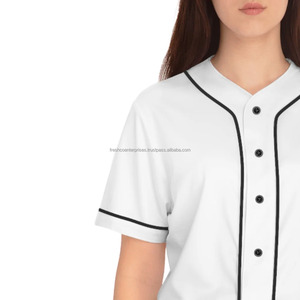 2024 maillots de vêtements de sport imprimés avec logo personnalisé chemises de vêtements de sport de softball et de baseball unies - Product Image 5