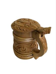 Natural Wooden Mug for Coffee and Tea Handmade Eco Friendly Drinkware with Durable Finish for Daily Kitchen and Restaurant Use - Product Image 3