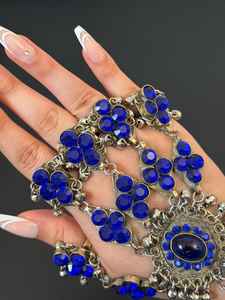 Nouvelle conception, collier de style paon de qualité supérieure avec ensemble de boucles d'oreilles pour femmes, pour mariage, Eid et tenues de soirée, ensembles de bijoux pour femmes - Product Image 3