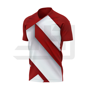Camiseta de Fútbol Personalizada con Impresión Digital, 100% Algodón, Transpirable, de Secado Rápido, Antibacteriana, Uniforme Deportivo Profesional para Equipos - Product Image 2