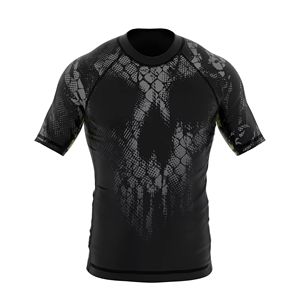 Vêtements de sport et d'extérieur, vêtements de sport, rashguard, impression de logo personnalisée, maillot de bain à manches longues pour homme, surf, bjj, rashguard - Product Image 1
