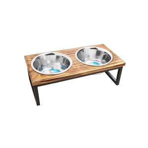 Eco-Friendly <b>Wooden</b> <b>Dog</b> <b>Bowl</b> with <b>Stand</b> Promotional Pet Feeder and <b>Bowl</b> <b>Stand</b> Made From Sustainable Wood - Product Image 3