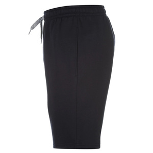 Pantalones Cortos Bermuda Negros de Algodón para Hombre al por Mayor con Cintura Ajustable, Estilo Casual, Tejido de Punto 100% Algodón, Corte de Tiro Medio - Product Image 2