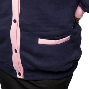 Jack and Jill Embroidered Knit <b>Cardigan</b> Classic <b>Button</b> Front Long Sleeve Soft Comfortable Sweater Custom Logo Casual Fashion - Product Image 5