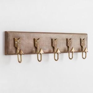 New Arrival Brass Bee Wall Hook Decorative Animal Metal Coat Hook Luxury Home Decor Entryway <b>Organizer</b> <b>Storage</b> <b>Hanger</b> - Product Image 3