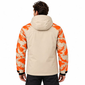 Chaqueta de esquí softshell de buena calidad para venta en línea, precio económico, chaqueta de esquí y snowboard para hombre, ideal para senderismo en otoño. - Product Image 3