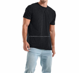 Camisetas de Hombre Transpirables de Alta Calidad con Logotipo Personalizado, 95% Algodón, 5% Elastano, Camisetas Deportivas Premium para Gimnasio - Product Image 2