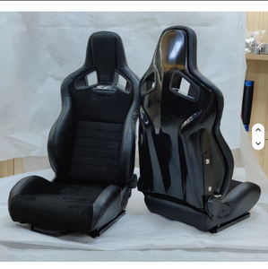 Sièges baquet de course en cuir de luxe, derniers modèles, en PVC, design sport réglable et confortable pour tous - Product Image 1