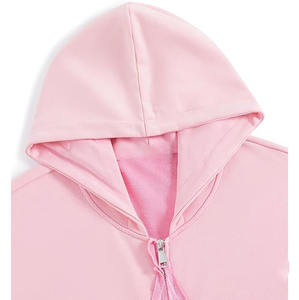 เสื้อฮู้ดผู้ชายแบบมีซิป ผ้าฟลีซบุซับในอุ่นสบาย แห้งเร็ว ระบายอากาศได้ดี คุณภาพสูง สีพื้น เหมาะสำหรับฤดูหนาว - Product Image 4