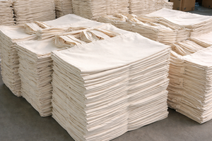 Sac fourre-tout réutilisable en coton personnalisé avec logo imprimé, pour femmes et hommes, idéal pour le voyage, le shopping, le rangement, en tissu toile, sac de plage - Product Image 5