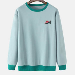 Sudadera Personalizada con su Propio Logotipo, Diseño Impreso, Transpirable, Ligera, Cuello Redondo, para Hombre, Moderna y Elegante - Product Image 1