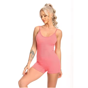 Combinaison de yoga sans couture en nylon et élasthanne, personnalisable, pour femme, idéale pour la gym, le fitness et le sport - Product Image 3