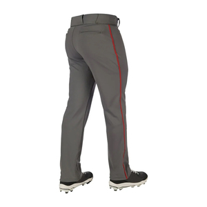 Pantalon de baseball de qualité supérieure, couleur rouge, blanc, bleu, avec lignes rouges, pour hommes, longueur intégrale, pour le baseball et le softball. - Product Image 3