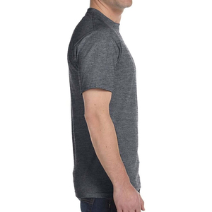 T-shirts pour hommes de qualité supérieure, fabriqués avec soin, en coton biologique 100%, avec logo personnalisé, col rond, service OEM - Product Image 3