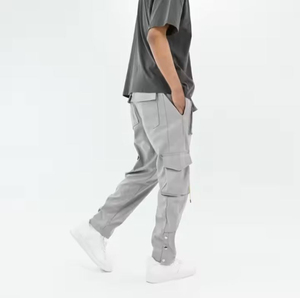 High Quality Custom <b>Lightweight</b> <b>Jogger</b> Pants Eco-Friendly Breathable Quick Dry Mid Waist Casual Multi-Pocket OEM Service - Product Image 5