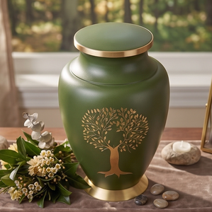 Urna Funeraria Personalizada con Diseño de Árbol, Hecha a Mano, Elegante, Moderna y Decorativa, Urnas Personalizadas para Cenizas Humanas - Product Image 2