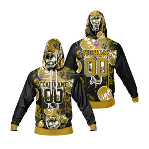 เสื้อฮู้ดดี้ผ้าฝ้ายเฟรนช์เทอร์รี่เนื้อหนา 450gsm ทรงบ็อกซี่ สไตล์สตรีทแวร์ แบบครอป ผ้าฟลีซคุณภาพสูง ไม่มีลาย - Product Image 1