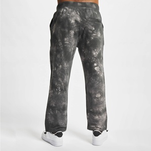 OEM กางเกงซับเหงื่อสำหรับผู้ชายซักแบบกรดมีสไตล์ทำจากผ้าขนสัตว์คุณภาพสูงสีกำหนดขนาดเองโลโก้กางเกงสำหรับผู้ชายที่กำลังมาแรง - Product Image 2