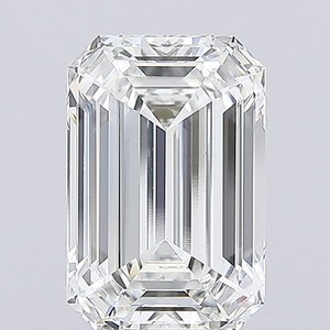 Diamante Sintético al por Mayor de 5.06ct, Corte Esmeralda, VVS2, Excelente Corte, para Joyería, Diamante Suelto - Product Image 3