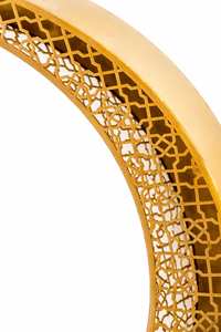 Adorno Decorativo de Luna Creciente y Estrella Grandes en Dorado para Decoración de Ramadán y Eid, Ideal para Mesa y Sala de Estar - Product Image 3