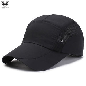 Gorra de Béisbol Negra, Transpirable, que Absorbe la Humedad, Ajustable, para Adultos, para Entrenamiento al Aire Libre y Gimnasio, Verano, Estructurada, Precurvada - Product Image 4