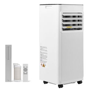 Condizionatore d'Aria Portatile da 8000 BTU con Pannello Touch LED e Telecomando 3-in-1 ASHRAE (5000 BTU SACC) per Tipi di Spine AU UK US - Product Image 1