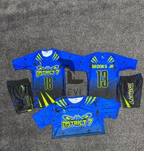 Uniformes de Fútbol 7 contra 7 Personalizados de la Mejor Calidad al por Mayor, Uniformes Sublimados de Fútbol de Primera Calidad, Uniforme de Compresión 7 contra 7 - Product Image 1