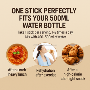 Poudre de thé enzymatique nettoyante quotidienne avec goût d'orge rôti 30 bâtonnets Formule OEM Corée - Product Image 4