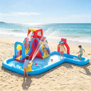 Casa Gonfiabile in PVC per Tutti, per Uso Residenziale, Parco Giochi Pubblico, Trampolino per Interni/Esterni, Giardino, Scuola, Asilo - Product Image 4