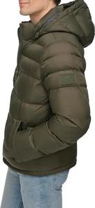Nueva Llegada Chaquetas Acolchadas Casuales con Capucha Unisex Personalizadas, Abrigo de Invierno de Alta Calidad Relleno de Poliéster con Estampado Puff - Product Image 3
