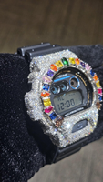 Montre de luxe pour homme G SHO Quartz ETA automatique mécanique VVS Moissanite numérique style affaires Hip Hop Iced 40mm Métal 3Bar Starspire