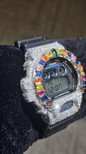 Montre de luxe pour homme G SHO Quartz ETA automatique mécanique VVS Moissanite numérique style affaires Hip Hop Iced 40mm Métal 3Bar Starspire - Product Image 2
