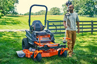 Cortadora de Césped Comercial Bad Boy Zero Turn de 60 Pulgadas con Motor Potente y Asiento Deluxe Confortable para Jardines Grandes