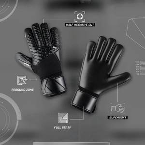 Nouveaux gants de gardien de but de football respirants et antidérapants à doigts entiers avec fermeture auto-agrippante, gants de sport professionnels - Product Image 3