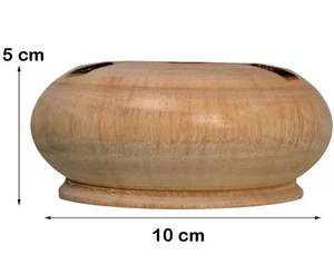 Cenicero de Escritorio Moderno de Madera con Forma Personalizada, Portátil y Multiusos para Hogar, Oficina y Auto - Product Image 2