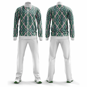 Custom Athletic Polyester Tracksuit With Logo Printing Lightweight Sports Jacket And Pants Set Professional Training Wear - Product Image 3
