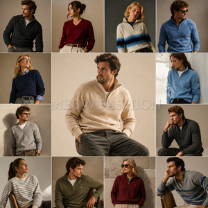Low MOQ Surplus Overstock Bangladesh Made Sweater High Quality Men Women Crewneck <b>Pullovers</b> Factory Overstock Bulk Batch <b>Jumpers</b> - Product Image 2