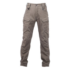 Pantalones cargo de algodón con múltiples bolsillos para hombre, pantalones de pierna recta, holgados, casuales, para exteriores, pantalones de trabajo para senderismo y tácticos. - Product Image 2