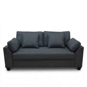 Modern Sectional <b>Sofa</b> Set <b>Pillow</b> for Living Room with High Quality Fabric Cover and Wood Arms - Product Image 1