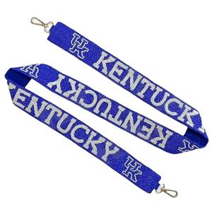 Kentucky personnalisé or blanc perle de rocaille sac sangles perlé sac à main sangle pour accessoires de mode - Product Image 1